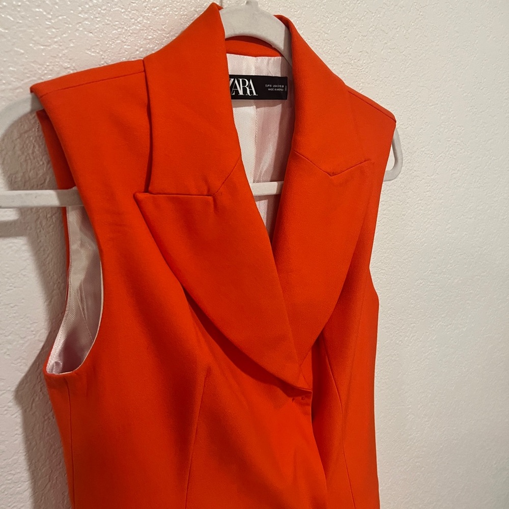 ZARA vest mid length
